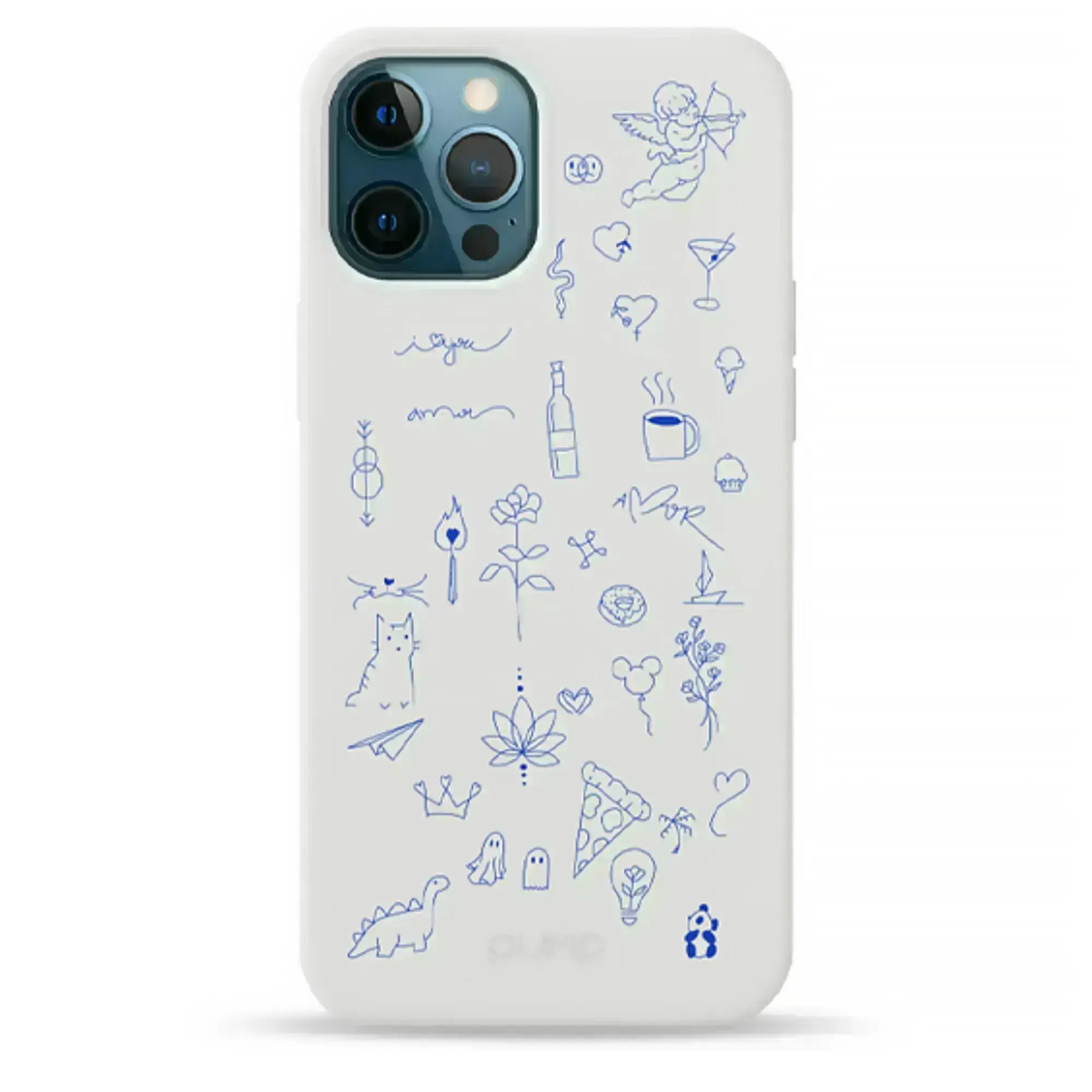 Чехол Pump Silicone Minimalistic Case for iPhone 12 | 12 Pro - Ink (PMSLMN12(6.1)-6/303)